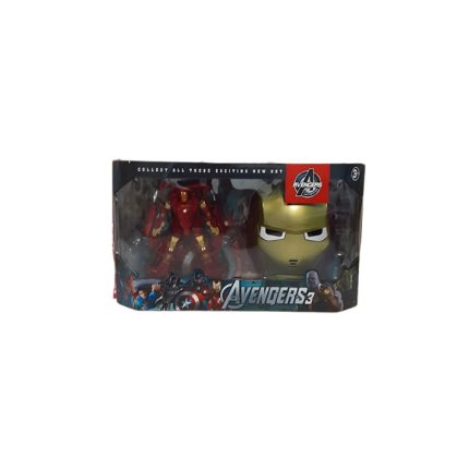  مجموعة رجل الحديد – آيرون مان مع القناع 