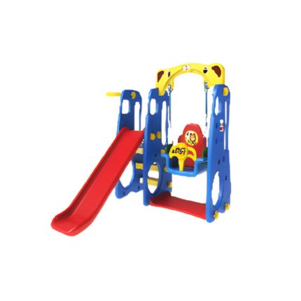 زحلاقيه وأرجوحة الأطفال بتصميم الدب اللطيف 